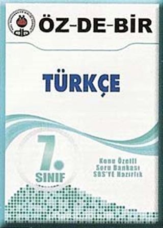 7. Sınıf Türkçe / Konu Özetli Soru Bankası SBS'ye Hazırlık