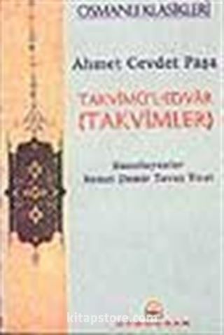 Takvimü'l-Edvar (Takvimler)cep boy