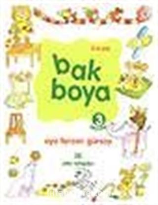 Bak Boya (3 eşyalar) 3-6 yaş