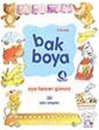 Bak Boya (4 taşıtlar) 3-6 yaş