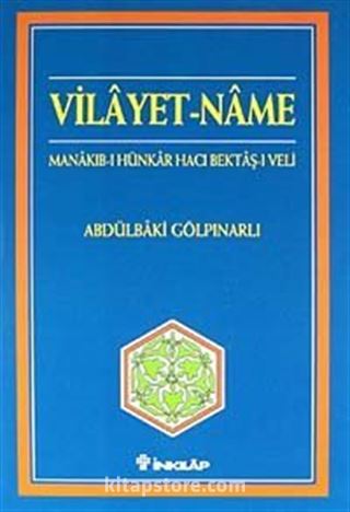 Vilayetname- Manakıbı Hacı Bektaş'ı Veli