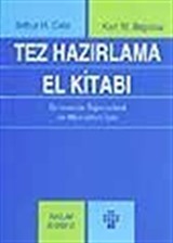 Tez Hazırlama El Kitabı