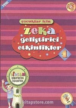 Efecan Eğlenerek Öğreniyor: Zeka Geliştirici Etkinlikler-1 (5+ yaş)