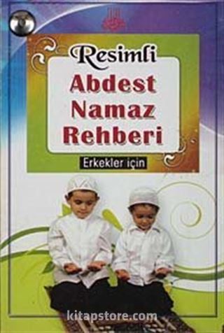 Resimli Abdest Namaz Rehberi (Erkekler İçin) (Kartela)