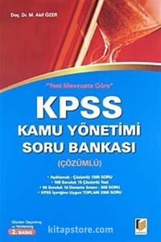 Çözümlü KPSS Kamu Yönetimi Soru Bankası