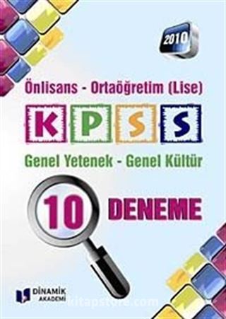 Genel Yetenek Genel Kültür 10 Deneme