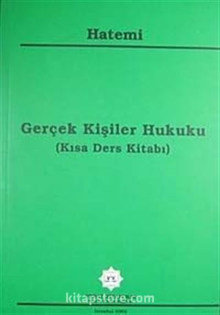 Gerçek Kişiler Hukuku