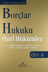 Borçlar Hukuku Özel Hükümler (Cilt-2)