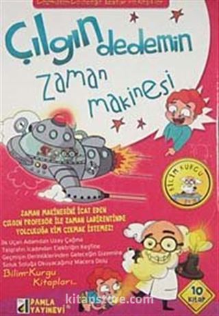 Çılgın Dedemin Zaman Makinesi İcatlar ve Keşifler (10 Kitap Takım) (2. ve 3. Sınıflar İçin)