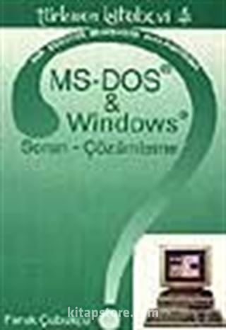 MS-DOS ve Windows ile Sorun Çözümleri