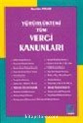 Yürürlükteki Tüm Vergi Kanunları (büyük boy)