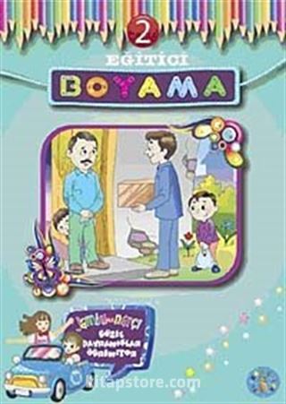 Eğitici Boyama-2 / Jambu ile Narçi Güzel Davranışlar Öğreniyor