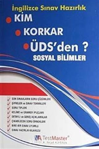 Kim Korkar ÜDS'den? Sosyal Bilimler / İngilizce Sınav Hazırlık