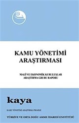 Kamu Yönetimi Araştırması