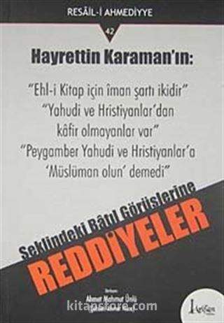 Hayrettin Karaman'ın Reddiyeler