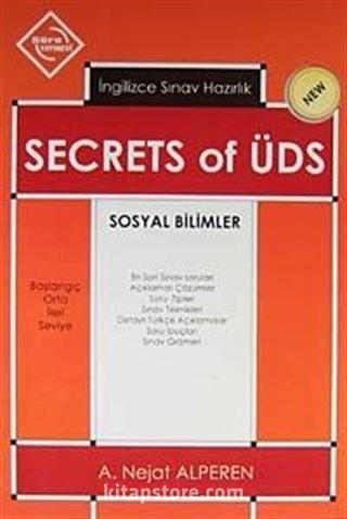 Secrets Of ÜDS Sosyal Bilimler (Başlangıç-Orta-İleri Seviye)