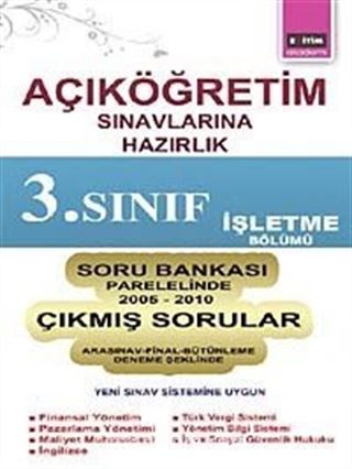 Açıköğretim Sınavlarına Hazırlık 3 .Sınıf İşletme Bölümü