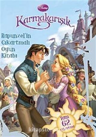 Rapunzel'in Çıkartmalı Oyun Kitabı