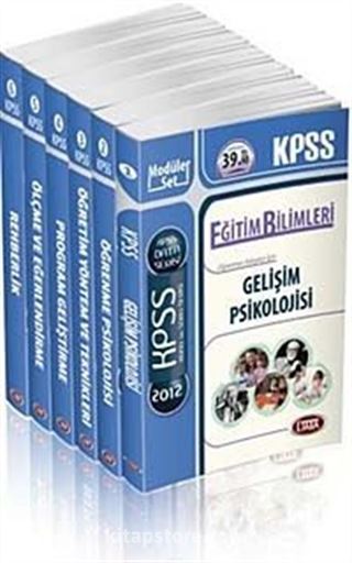 2012 KPSS Eğitim Bilimleri Modüler Set