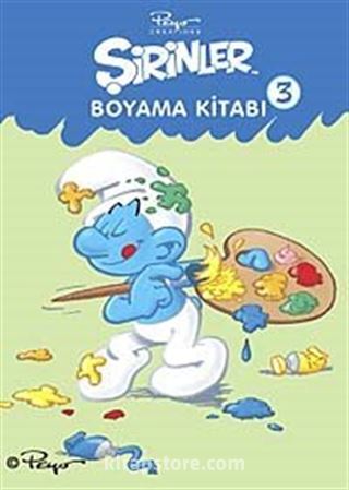 Şirinler Boyama Kitabı 3