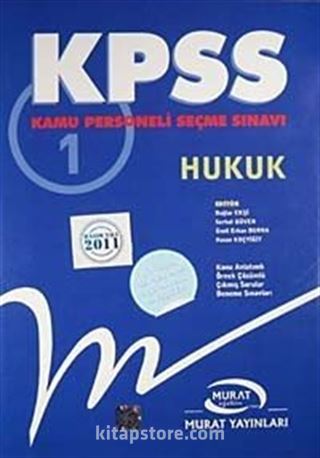 2011 KPSS-1 Hukuk