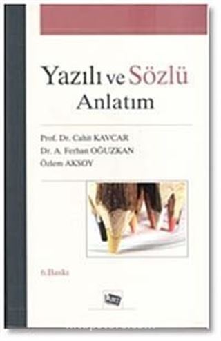 Yazılı ve Sözlü Anlatım