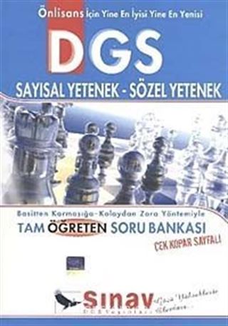 DGS Sayısal Yetenek-Sözel Yetenek Tam Öğreten Soru Bankası (Çek Kopar)