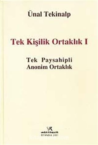 Tek Kişilik Ortaklık-1