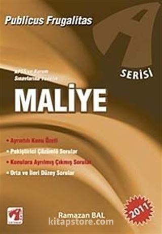 Maliye-A Serisi