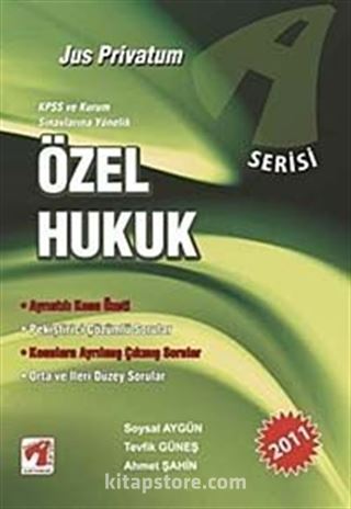 Özel Hukuk-A Serisi