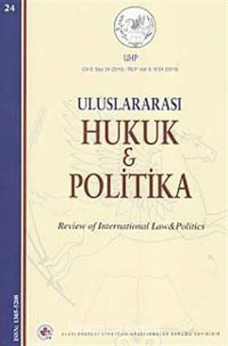 Yıl 2 Sayı: 24/2010 Uluslararası Hukuk ve Politika Dergisi