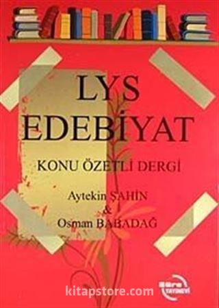 LYS Edebiyat Konu Özetli Dergi