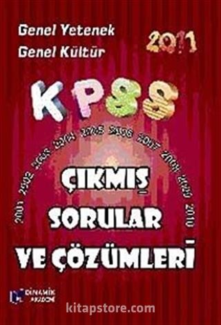 2011 KPSS Genel Yetenek-Genel Kültür Çıkmış Sorular ve Çözümleri (2001-2010)