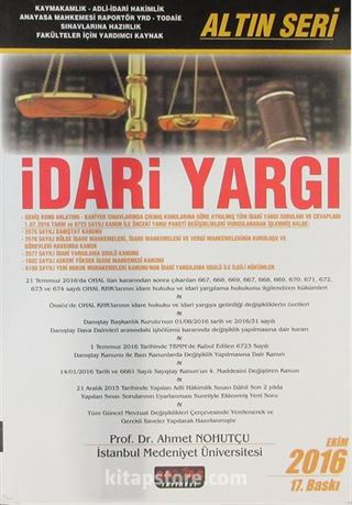 2016 İdari Yargı