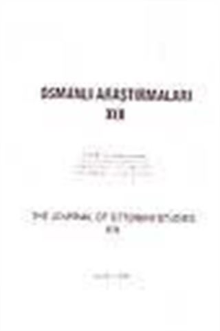 Osmanlı Araştırmaları - The Journal of Ottoman Studies (Her sayı)