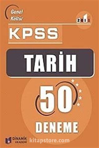 2011 KPSS Genel Kültür Tarih 50 Deneme