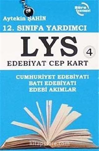 12. Sınıfa Yardımcı LYS Edebiyat-4 Cep Kart