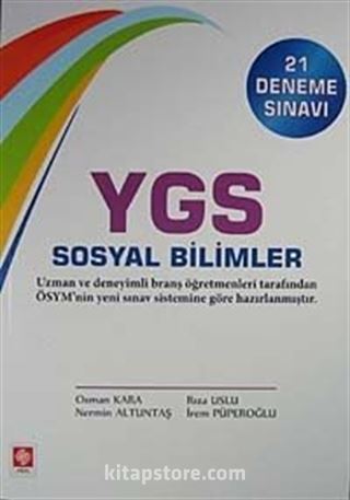 YGS Sosyal Bilimler 21 Deneme