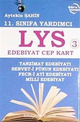 11. Sınıfa Yardımcı LYS-3 Edebiyat Cep Kart