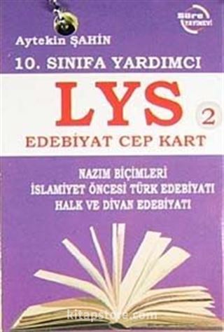 10. Sınıfa Yardımcı LYS-2 Edebiyat Cep Kart