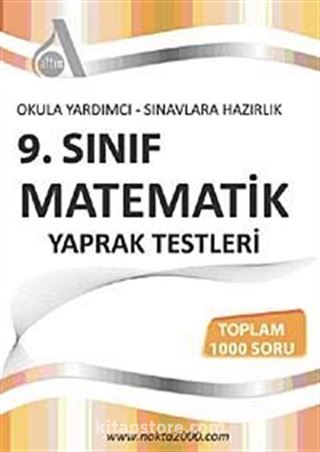 9. Sınıf Matematik Yaprak Test