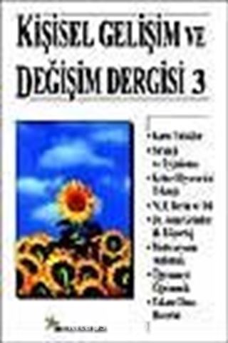 Kişisel Gelişim ve Değişim Dergisi Sayı 3 (Mayıs 2000)