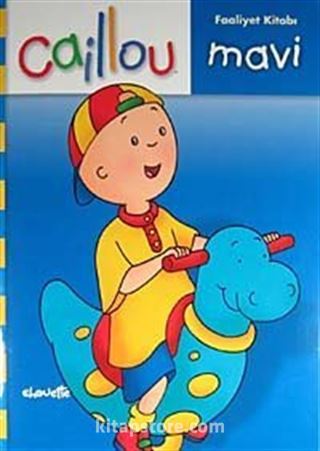 Caillou Faaliyet Kitabı Mavi