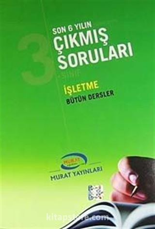 3. Sınıf İşletme Bütün Dersler / Son 6 Yılın Çıkmış Soruları