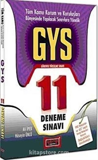 GYS 11 Deneme Sınavı