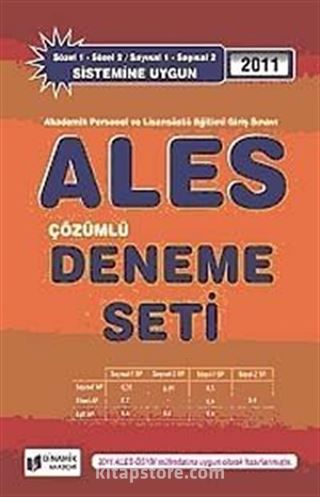 2011 Ales Çözümlü Deneme Seti