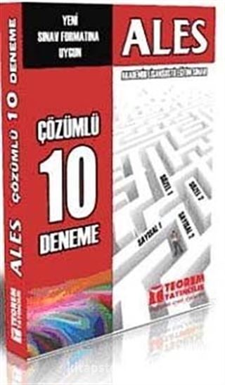 Ales Çözümlü 10 Deneme