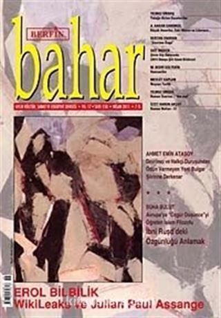 Berfin Bahar Aylık Kültür Sanat ve Edebiyat Dergisi Nisan 2011 Sayı:158