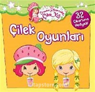 Çilek Kız - Çilek Oyunları (32 Çıkartma Hediyeli)