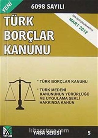 Borçlar Kanun (Yasa Serisi 5)